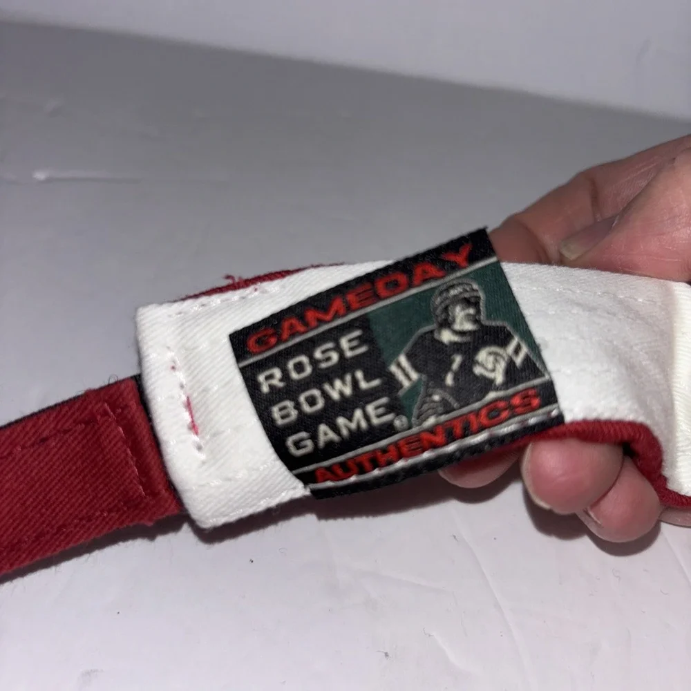 USC Trojans Rose Bowl 2008 Gameday Authentics Strapback Visor Reggie Bush Signed